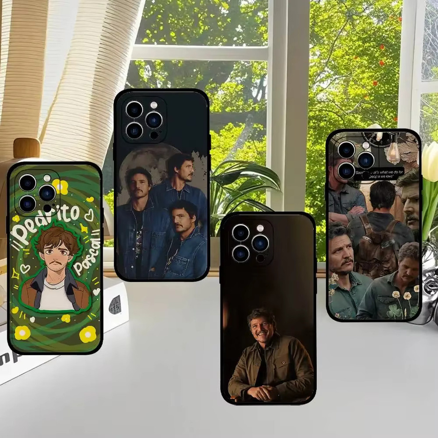 Pedro Pascal Handyhülle in Schwarz passend für verschiedene Apple iPhone Modelle - Bild 3