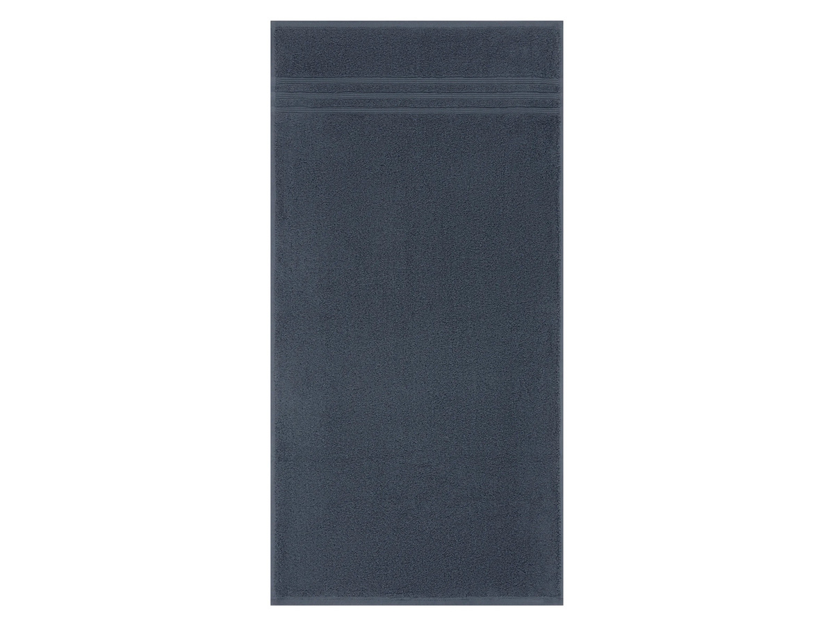 LIVARNO Handtücher aus Baumwolle, 2 Stück, Blau, B: 50 cm, L: 100 cm - Bild 2