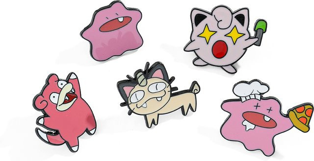 Bandai Brosche, Pokemon, Bunt, Unisex - Bild 1