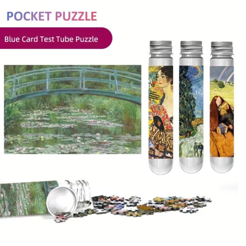 MaxRenard Brücke über einem Seerosenteich, Puzzle, 150 Teile - Bild 4