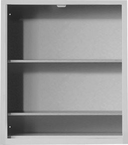 Kappes Ordnungsschrank Mod. 10 aus Stahlblech grau, Wandmontage, B/H/T: 78,0 x 69,0 x 28,5 cm - Bild 1