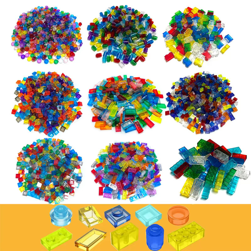 SMARTABLE Baustein Teil, 300-teiliges Set, transparent, bunt / mehrfarbig, Kunststoff - Bild 3