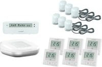 Homematic Set Fußbodenheizung basic für 6 Räume in Weiß mit App- und Sprachsteuerung - Bild 1