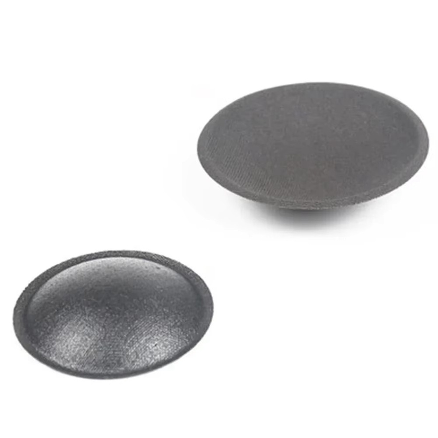 BAJEAL 2er-Set Audio Woofer Staubschutzkappen aus geöltem Tuch, Durchmesser: 38 mm bis 85 mm, Farbe: Schwarz - Bild 3