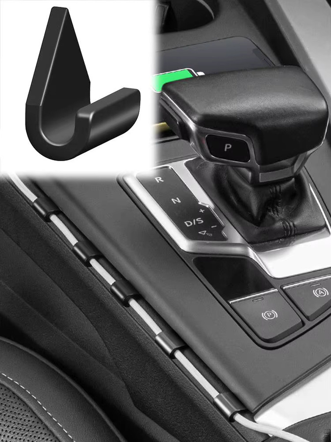 Multifunktionaler Auto-Kabel-Befestigungsclip in Schwarz zur Kabelorganisation für Navigationsgeräte und Datenkabel mit selbstklebender Fixierung - Bild 7