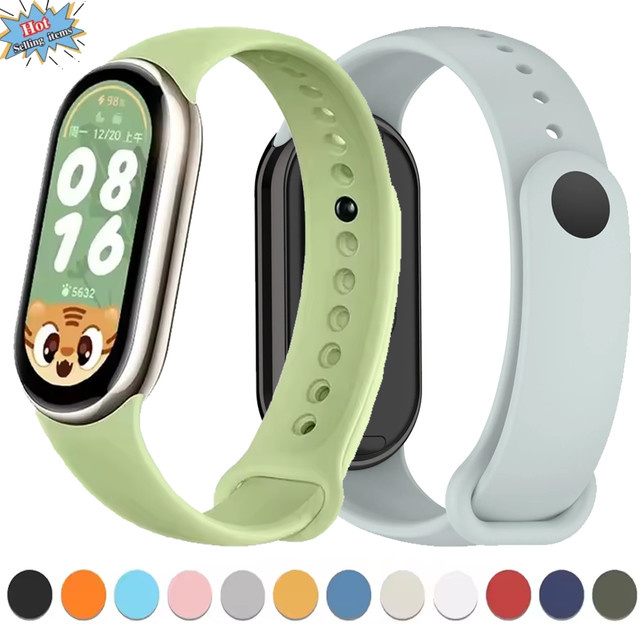 Xiaomi Uhrenarmband Silikon, Schwarz, Unisex - Bild 1