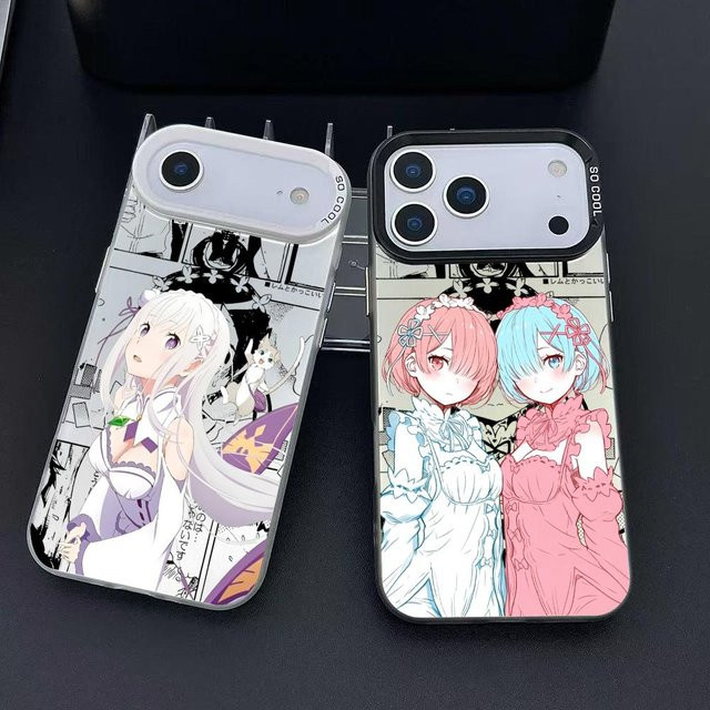 R-Re Z-Zeros Anime Handyhülle für iPhone 11 bis iPhone 17 Pro Max in Multicolour mit Matte Laser Aurora Design und stoßfestem Schutz - Bild 1