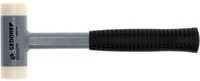 Gedore Schonhammer rückschlagsfrei mit Stahlrohrstiel und austauschbaren Polyamid-Köpfen, Länge: 300 mm, Durchmesser: 40 mm - Bild 2