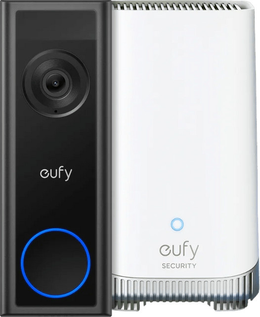 eufy Video Doorbell C31 mit HomeBase 3 in Schwarz - Bild 1