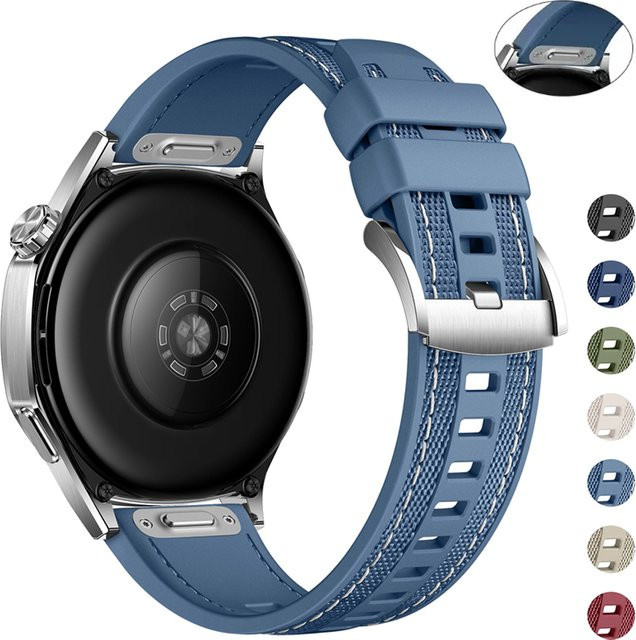 CHIICSMART Uhrenarmband, Silikon, 22 mm, Bunt, Unisex - Bild 1