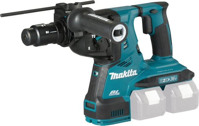 Makita 18 V Akku-Kombihammer DHR281ZJ Solo mit SDS-Plus und 3 Modi - Bild 1
