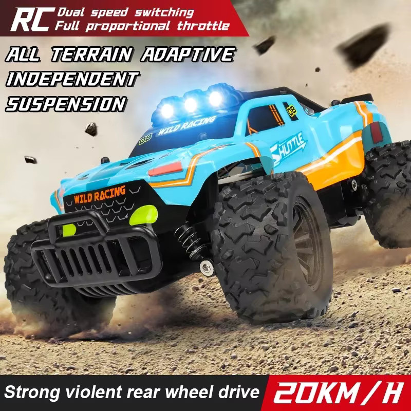 JJRC Hochgeschwindigkeits-Offroad-Auto, ferngesteuert, mit Autobeleuchtung - Bild 3