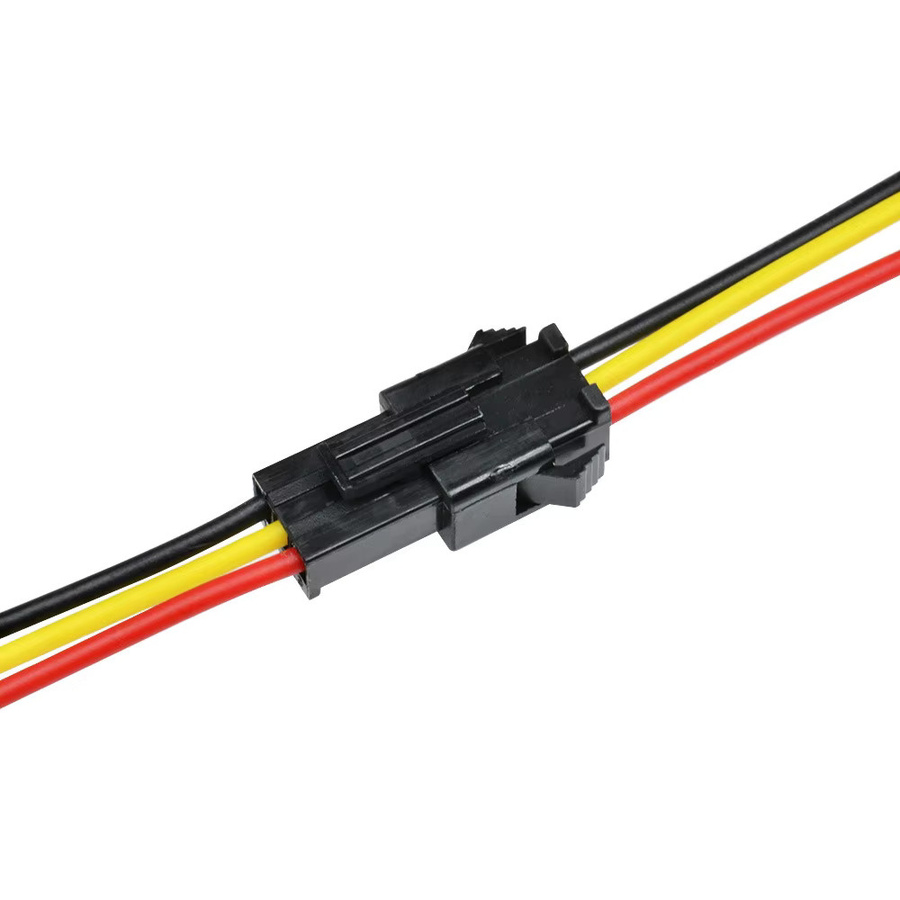 ELECAPITAL JST LED Steckverbinder Set mit 3pin, 4pin, 5pin und 6pin Male und Female Steckern in Schwarz - Bild 2