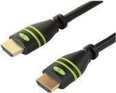 Techly HDMI Kabel High Speed mit Ethernet/LAN, schwarz, Länge: 15 m - Bild 1