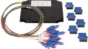 Telegärtner LWL Erweiterungs-Set 6xSCD 50/125 OM3 in Blau TN-ES-6SCD-50-OM3 - Bild 1