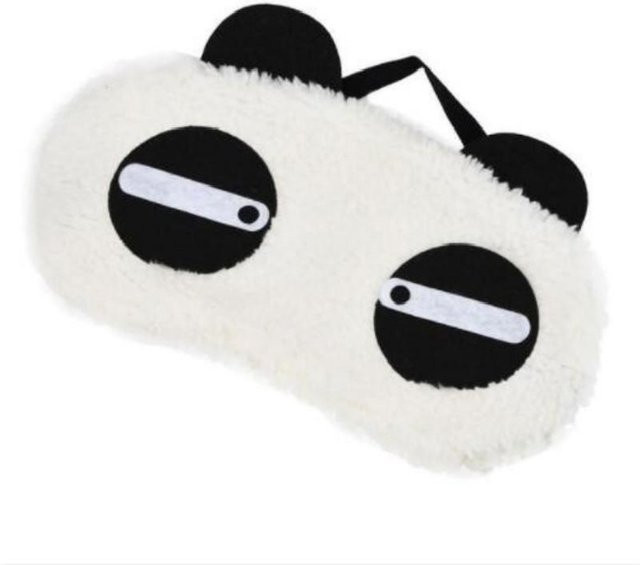 PrettyHome03 Panda Augenmaske, Unisex, Baumwolle - Bild 1