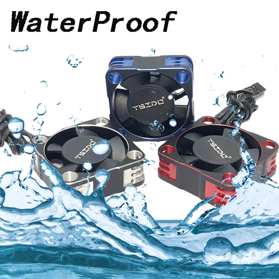 YSIDO Wasserdichter Schnelllüfter für RC Auto, bürstenloser Motor/ESC-Teile - Bild 2