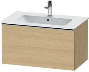 Duravit Waschtischunterschrank D-Neo wandhängend in Beige, B: 81 cm, T: 46,2 cm, H: 44 cm - Bild 1