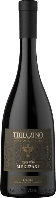 Tbilvino Mukuzani 2024 Rotwein, Saperavi, Georgien, trocken, 0,75 l - Bild 1