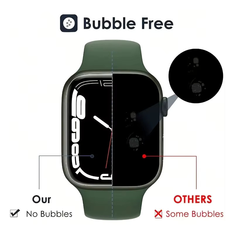 Schutzfolie Titanfolie aus gehärtetem Glas, Apple Watch Ultra 2 49mm, Ultra 3 49mm - Bild 3