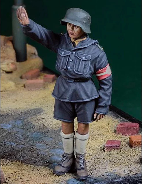 Soldat-Verkehrskommandant, Resin-Modellfigur, Militär, 1:35, unmontierter und unbemalter Bausatz - Bild 1