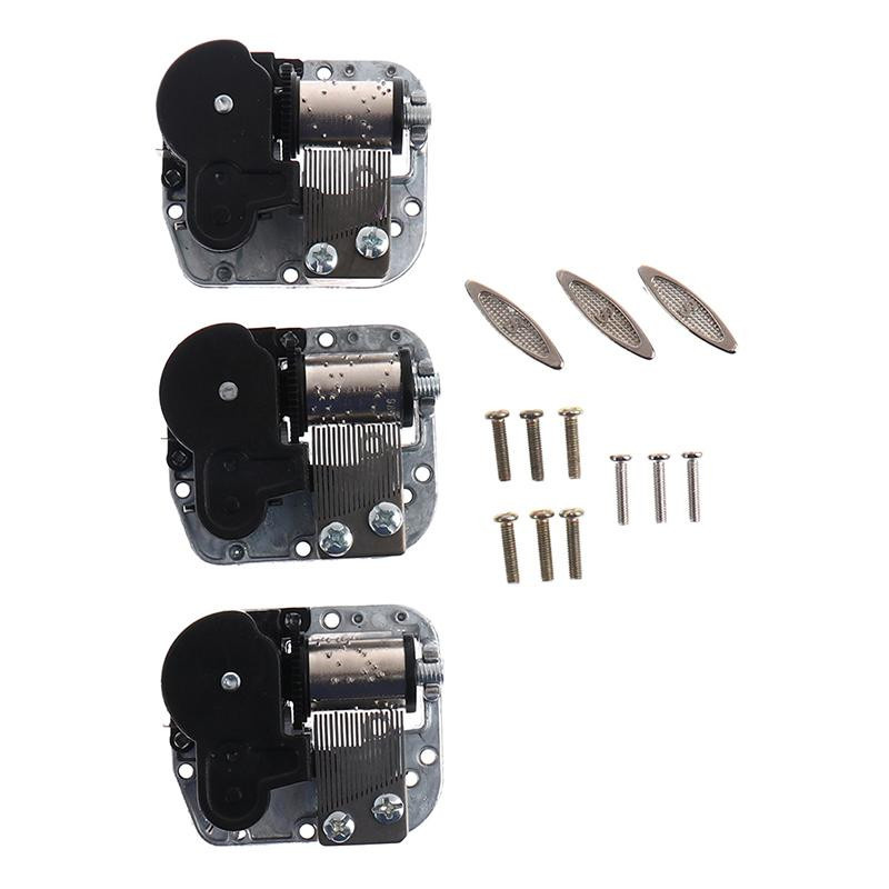 Global Pavilion Mechanische Diy Windup Spieluhr Silber 1-teiliges Set - Bild 5