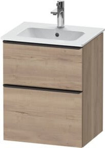 Duravit Waschtischunterschrank D-Neo in Weiß und Ei-Marmor, B/T/H: 51 x 40,2 x 62,5 cm - Bild 1