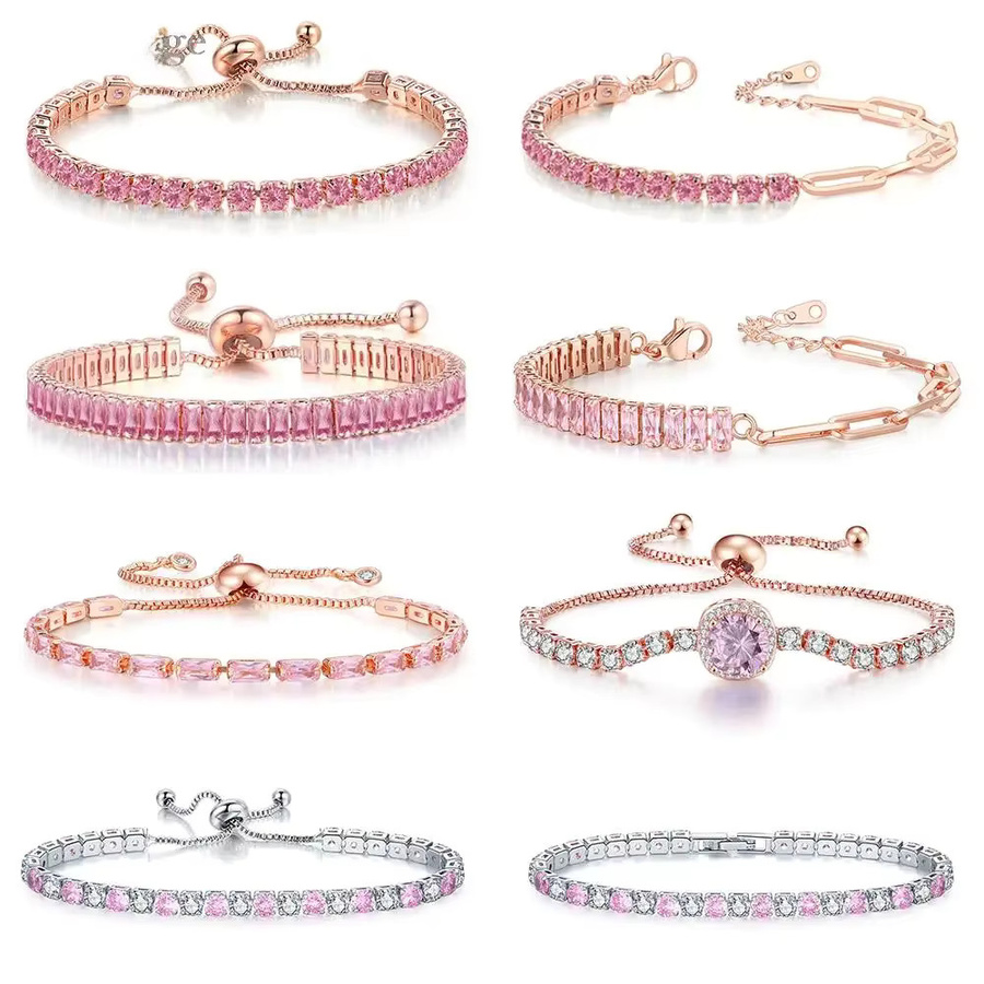 StoneAge Tennis-Armband, Roségold, Zirkonia, Damen - Bild 4