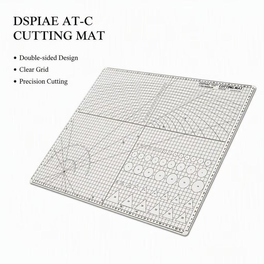 DSPIAE Stanzformen AT-CA2 AT-CA3 AT-CA4 Schneidematte für Scrapbooking und Stempeln, 2 mm dick - Bild 5