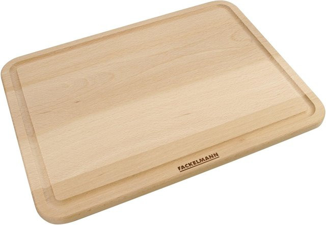Fackelmann Schneidebrett aus FSC-zertifizierter Buche, braun, B/H: 23 x 30 cm - Bild 1