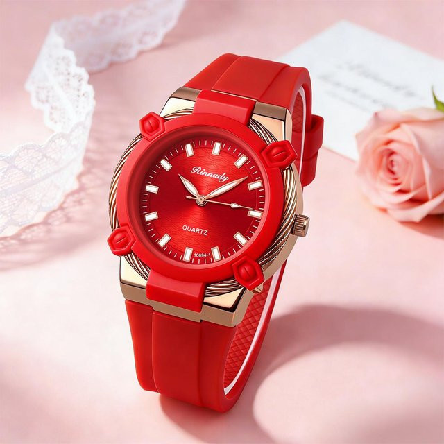 Armbanduhr Silikon, Quarz, Damen - Bild 1