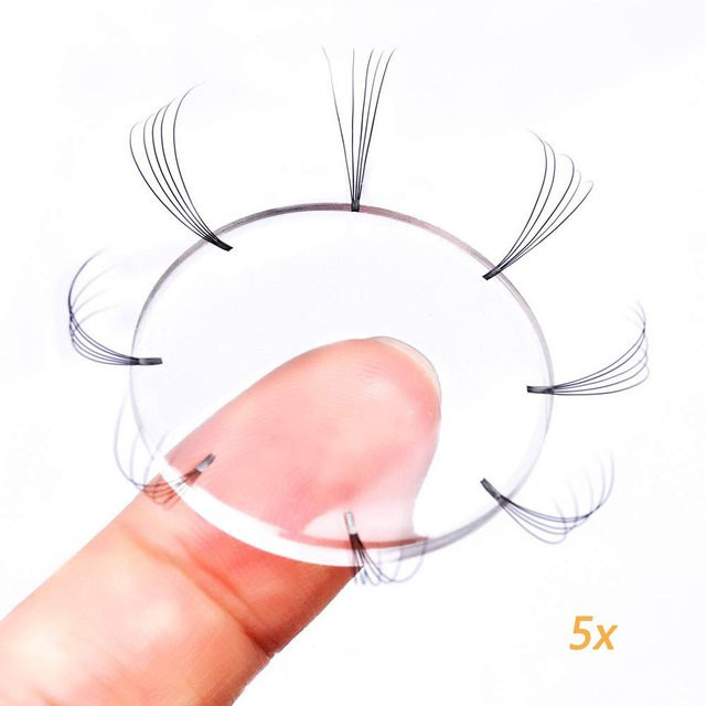Wendy Lashes Silica Gel Pads, Wimpern Extensions Fan Lash Pad, Waschbar - Bild 1