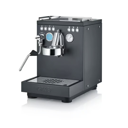 Graef Siebträger-Espressomaschine mit Thermoblock in Schwarz - Bild 2