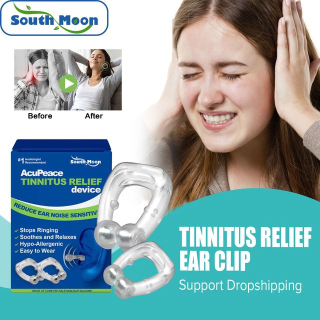 South Moon Tinnitus Magnetischer Ohrclip, Unisex - Bild 1