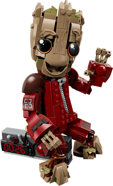 LEGO Marvel Guardians of the Galaxy Groot im Ravager-Outfit Bauspielzeug - Bild 3