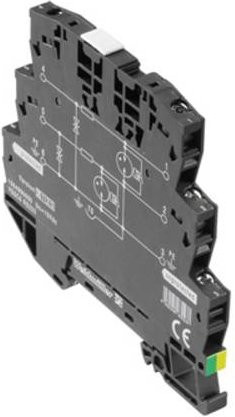 Weidmüller VSSC6 RS232 Überspannungsschutz-Ableiter 10er Set, Grau, 2.5 kA - Bild 1