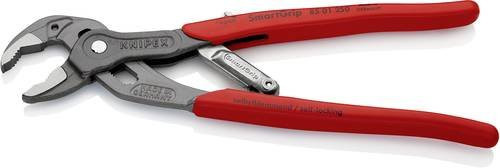Knipex SmartGrip 85 01 250 Wasserpumpenzange mit automatischer Einstellung in Grau und Rot aus Chrom-Vanadium-Stahl, Länge: 250 mm - Bild 1