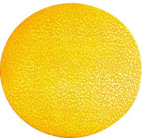 Durable Stellplatzmarkierung in Punkt-Form, selbstklebend, Gelb, 10 Stück - Bild 1