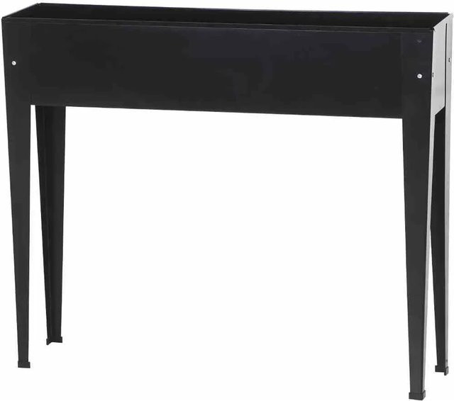 Siena Garden Hochbeet Slim Anthrazit aus Metall und Kiefernholz B/T/H: 98 x 25 x 82 cm - Bild 1