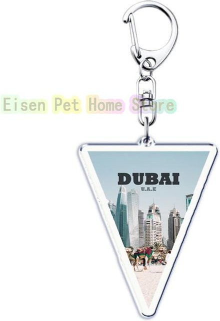 CHIC STUDIO Schlüsselanhänger Dubai, Weiß, Unisex - Bild 1
