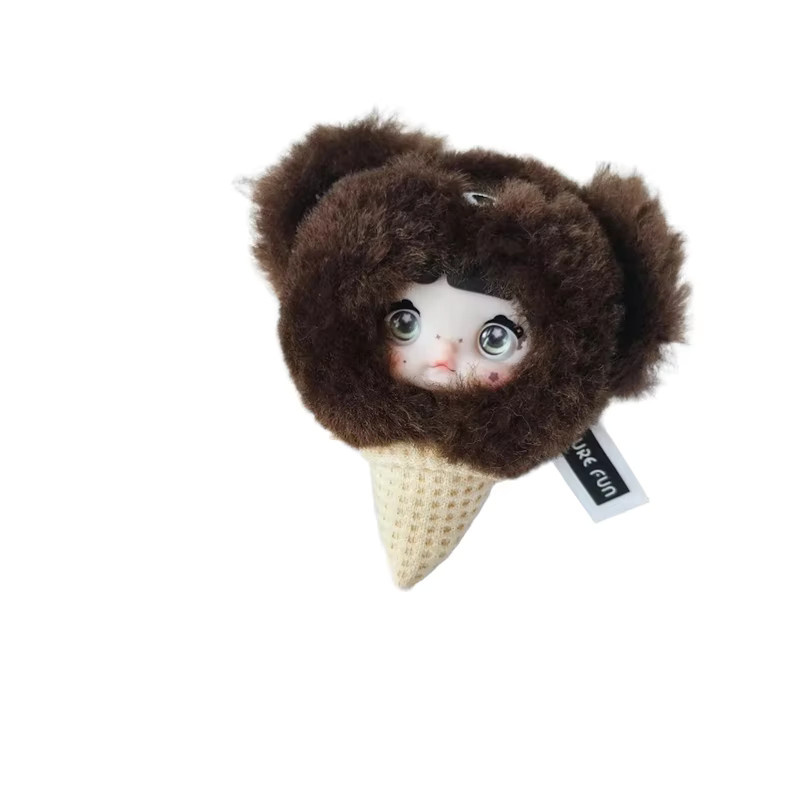 Nommi Sweetness 100 % Serie, Plüsch Blind Box Vinyl Puppe, Schlüsselanhänger, Rucksack Anhänger - Bild 4