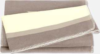 Wohndecke JOOP! FABRICS STUDIO in Beige mit Streifen, B/T: 150 x 200 cm - Bild 1