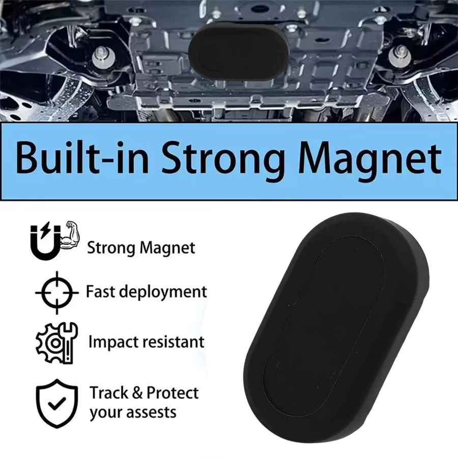 Samsung SmartTag 2 Silikon-Schutzhülle mit magnetischer Halterung in Schwarz - Bild 2