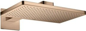 Hansgrohe Axor Kopfbrause Rain in Gold, rechteckig, mit Anti-Kalk-Funktion, B: 46 cm x H: 30 cm - Bild 1