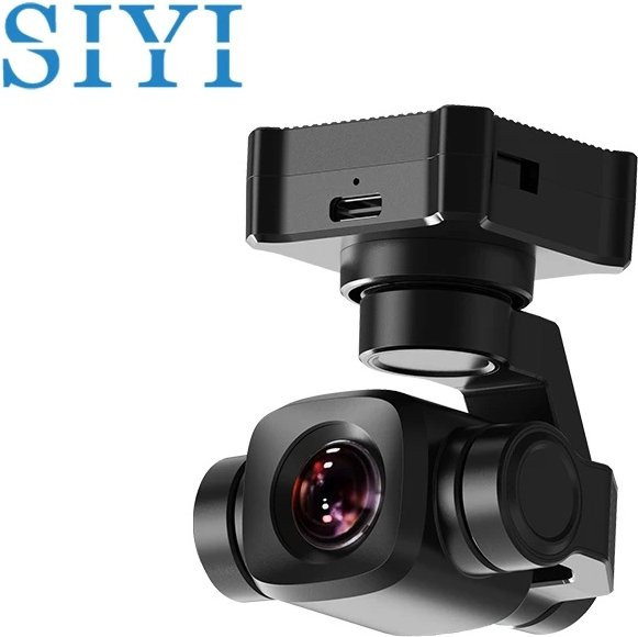 SIYI A8 Mini 4K 8MP Ultra HD Gimbal-Kamera mit 6X Digitalzoom, 1/1,7-Zoll-Sensor, Schwarz, B/T/H: 5,5 x 5,5 x 7 cm - Bild 1