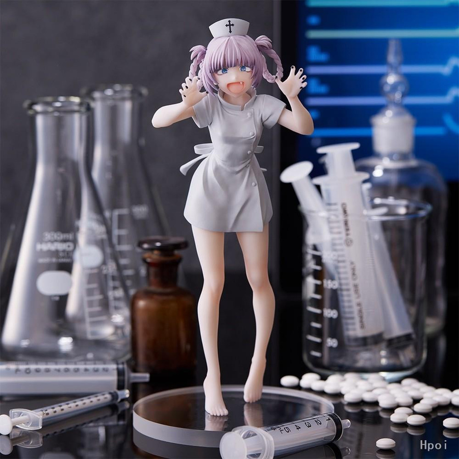 MIFEN Call of the Night Nanakusa Nazuna Figur Weißes Krankenschwestern-Kleid PVC 18cm - Bild 4