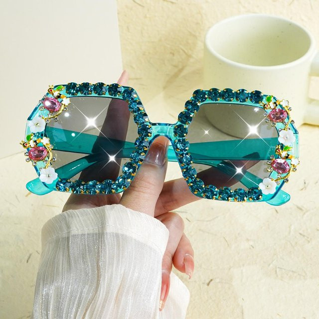 Dote Cat-Eye Sonnenbrille, Vollrand, Kunststoff, Damen, black - Bild 1