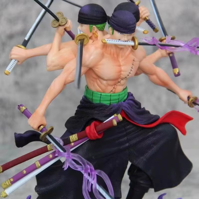 Bandai One Piece Zoro Asura Roronoa Zoro Action Figure, 30 cm, Einzelfigur - Bild 3