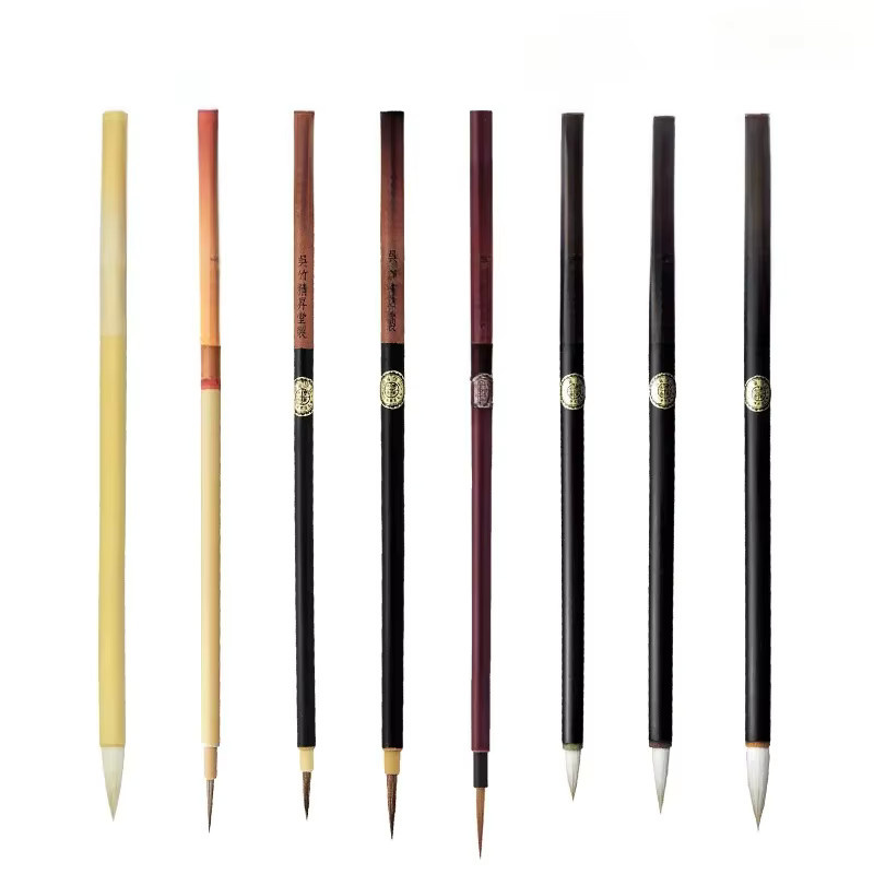 Kuretake ZIG Menso Kalligraphie-Pinselstift mit gemischter Haarspitze für Aquarellmalerei, Comic-Illustrationen und Linienzeichnungen, Multicolour - Bild 3