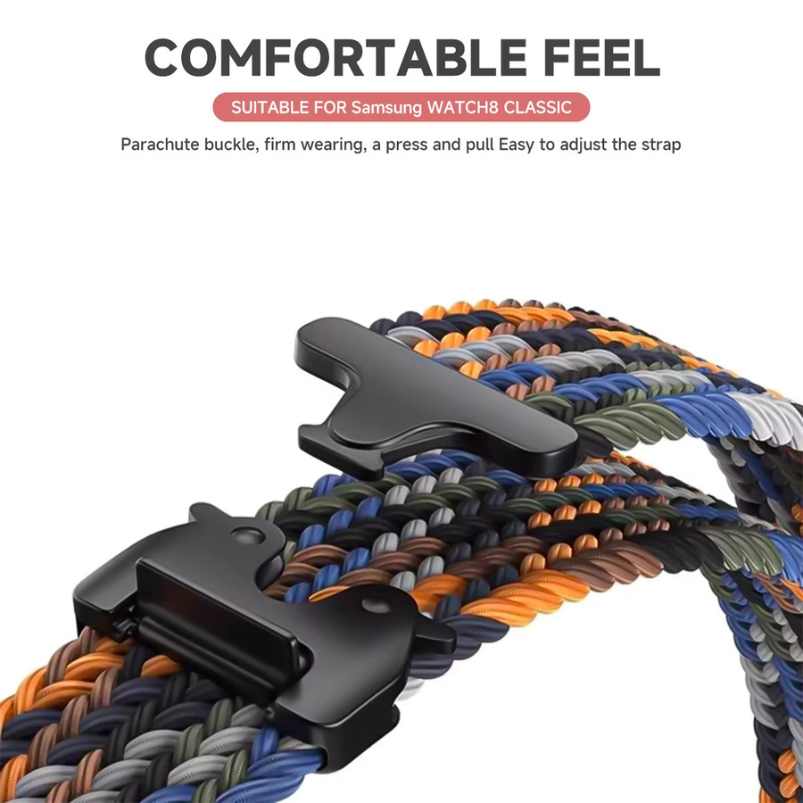 CAOWTAN Smartwatch-Armband, Nylon, Multicolor, Unisex - Bild 4